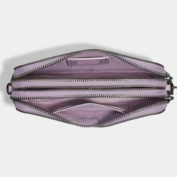 Coach Kira double large wallet wristlet bag with strap like new - Picture 2 of 13